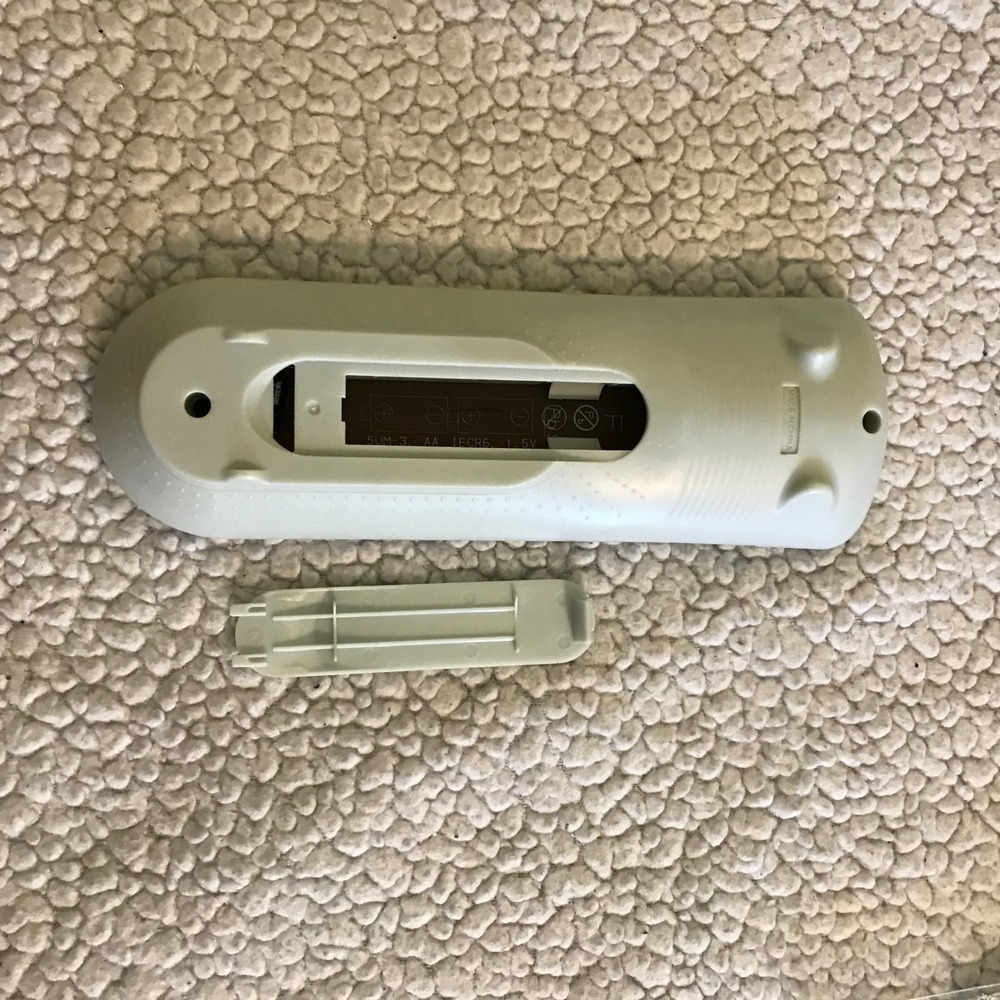 Funai NB183 DVD VCR Player Remote Control Light Gray OEM Replacement - Picture 3 of 4
